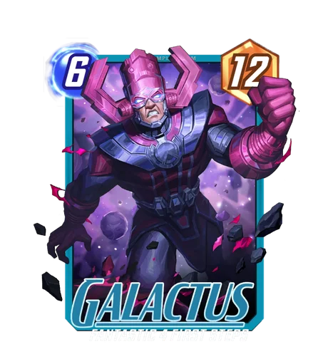 Galactus First Steps Lemon Art variant