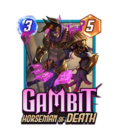 Gambit Horseman of Death Dardo Studios variant