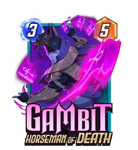 Gambit Horseman of Death Fireball Studio variant