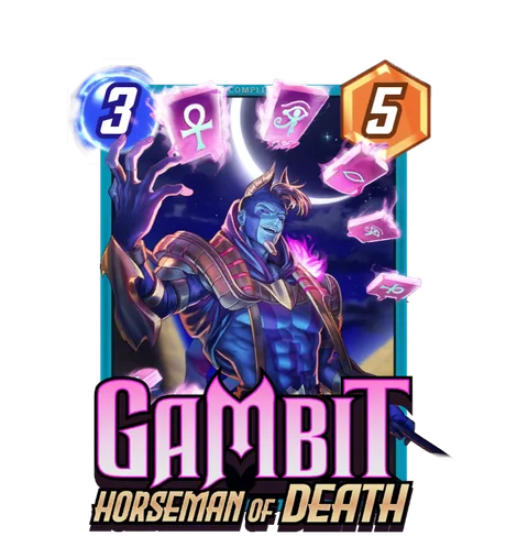 Gambit Horseman of Death Creative House Pocket variant