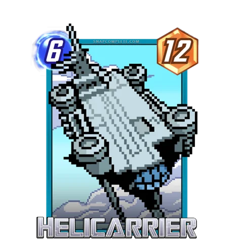 Helicarrier Pixel variant