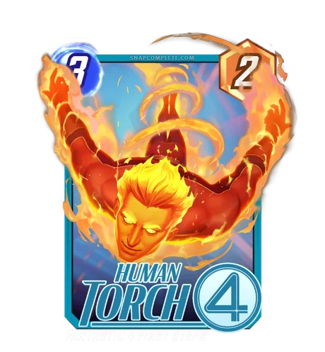 Human Torch First Steps SUPJA variant