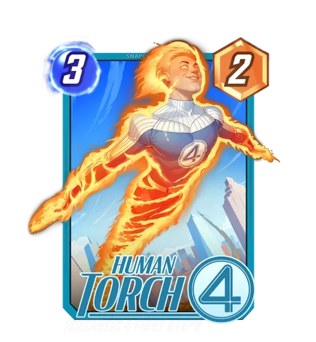 Human Torch First Steps Paul Mafayon variant