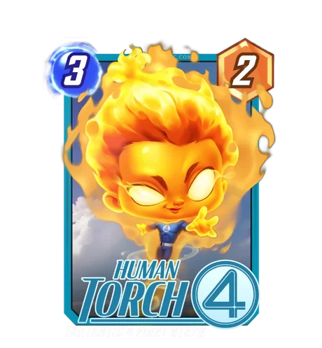 Human Torch First Steps Rodgon variant