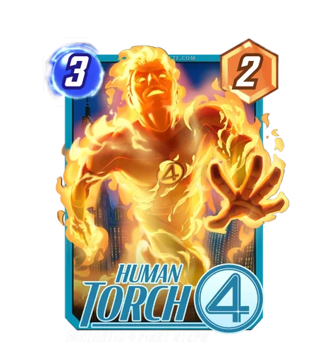 Human Torch First Steps Sam Nielson variant