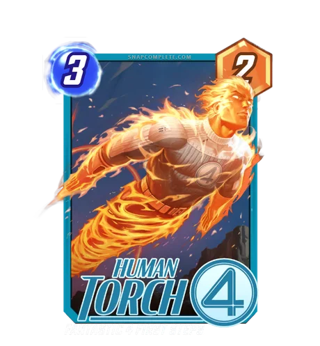 Human Torch First Steps Creees variant