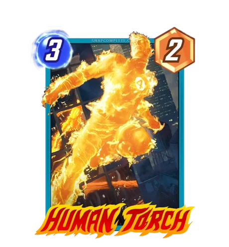 Human Torch Michael Komarck variant