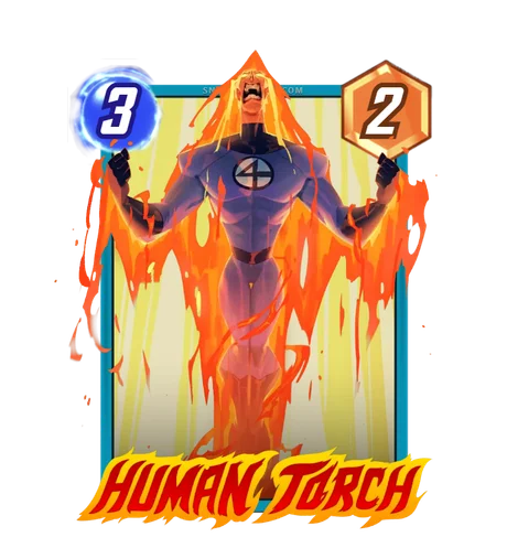 Human Torch Max Grecke variant