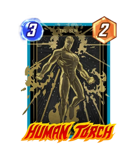 Human Torch Midnight Suns variant