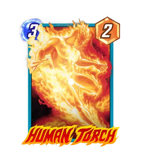 Human Torch Masterpiece variant