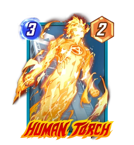 Human Torch Envar Studio variant