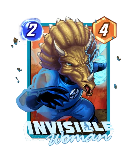 Invisible Woman Dinosaur variant