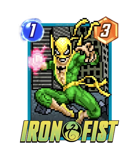 Iron Fist Pixel variant