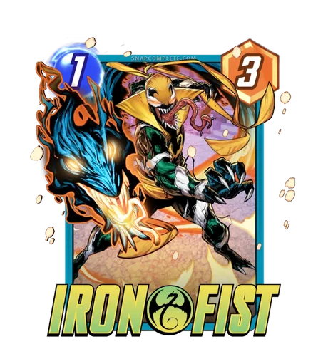 Iron Fist Venomized variant