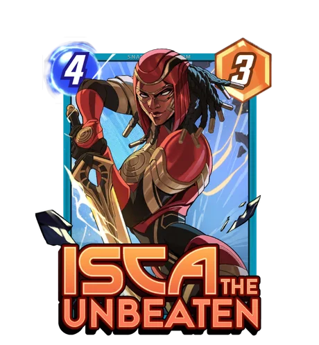 Isca the Unbeaten Fireball Studio variant