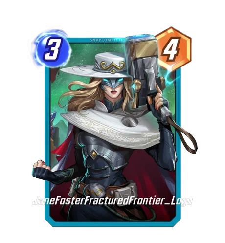 Jane Foster Fractured Frontier (Rafael & Caroline) variant