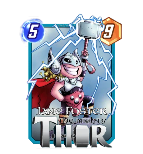 Jane Foster Mighty Thor Baby variant