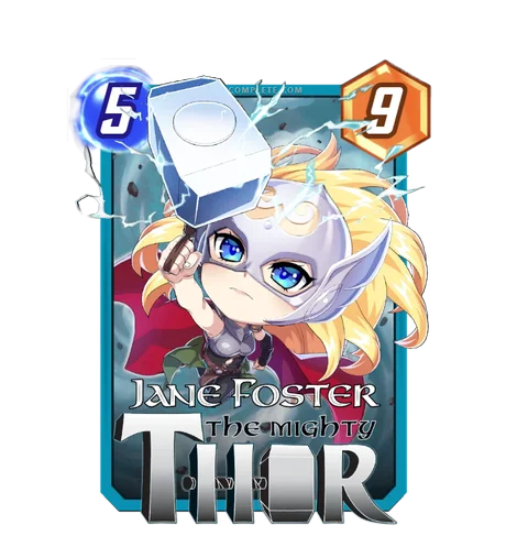 Jane Foster Mighty Thor Chibi variant