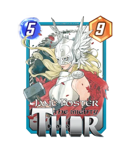 Jane Foster Mighty Thor (Peach Momoko) variant