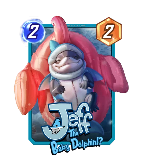 Jeff the Baby Dolphin!? (Summer Vacation) variant