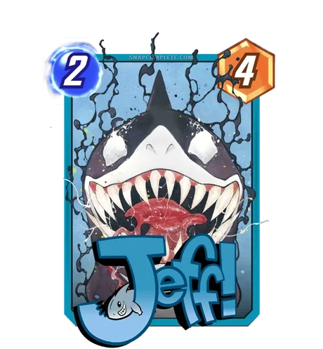 Jeff the Baby Land Shark Venomized variant