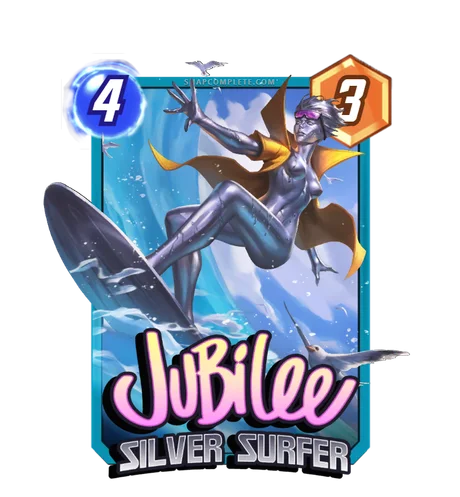Jubilee Silver Surfer Summer Vacation variant