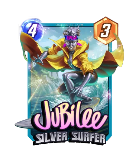 Jubilee Silver Surfer Summer Vacation variant