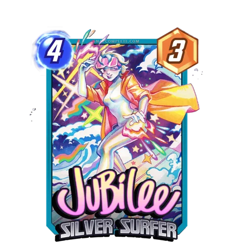 Jubilee Silver Surfer (Summer Vacation) variant