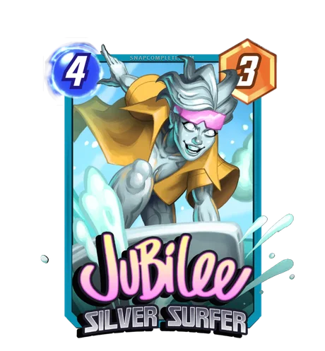 Jubilee Silver Surfer (Summer Vacation) variant