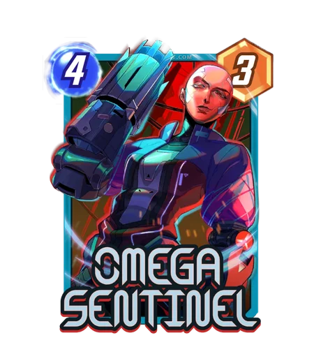 Omega Sentinel Anime Cyberpunk variant