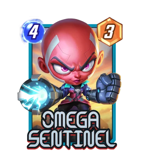 Omega Sentinel Chibi Cyberpunk variant