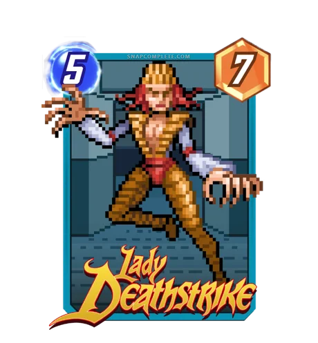 Lady Deathstrike Pixel variant