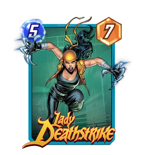 Lady Deathstrike Weapon X-Force variant