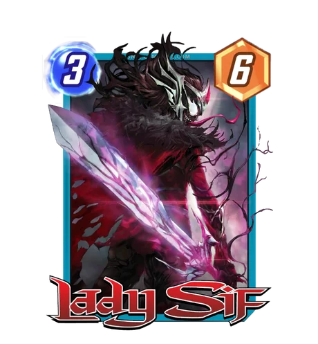 Lady Sif Venomized variant