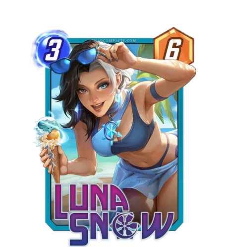 Luna Snow Summer Vacation variant