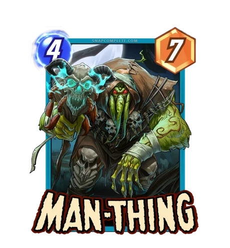 Man-Thing Nightforged variant