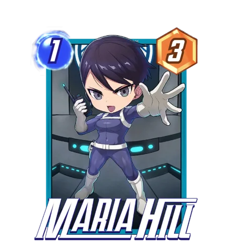 Maria Hill Chibi variant