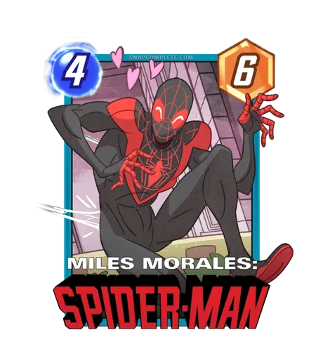Miles Morales Spider-Man Valentines variant