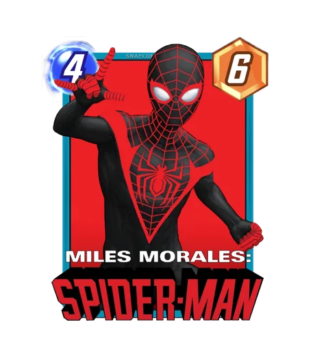 Miles Morales Spider-Man Negative Space variant