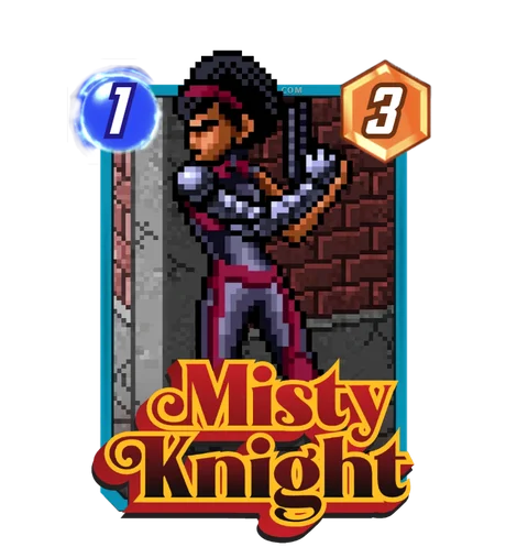 Misty Knight Pixel variant