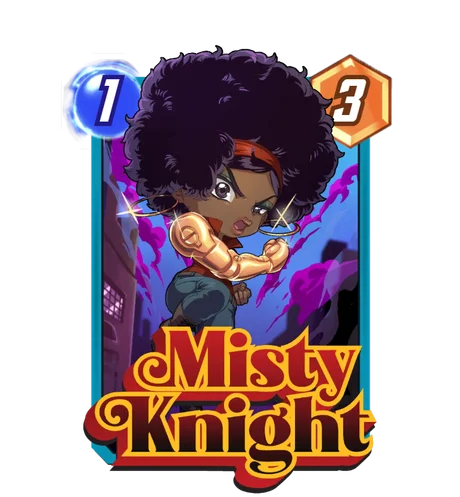 Misty Knight Chibi variant