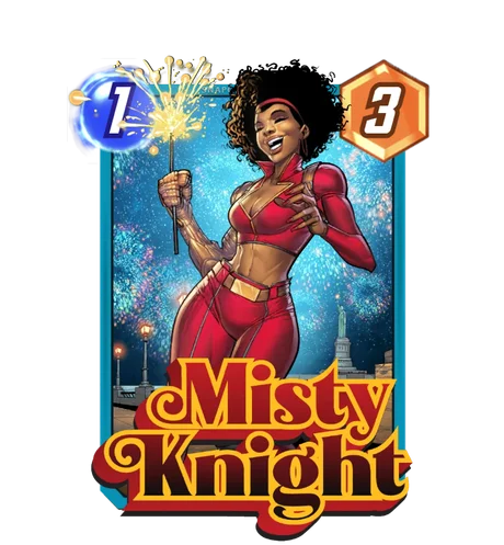 Misty Knight July 4th variant
