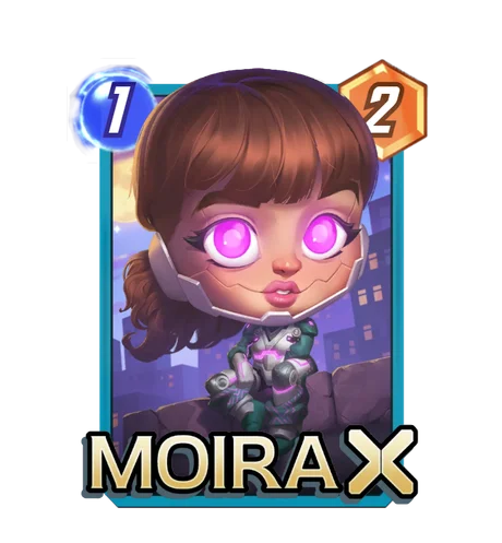 Moira X Chibi Cyberpunk variant