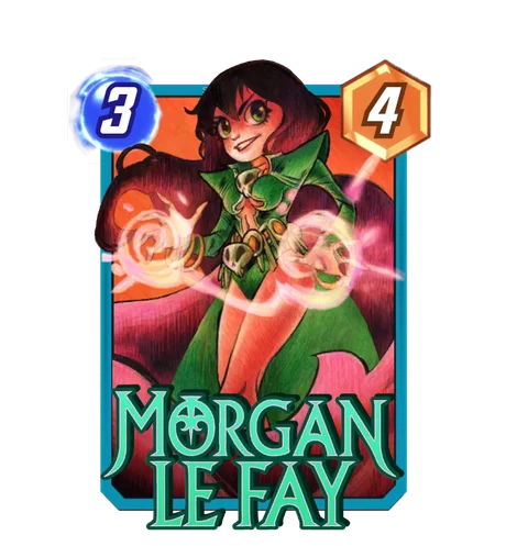 Morgan le Fay Eduardo Viera variant
