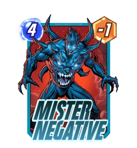 Mister Negative Demon Form variant