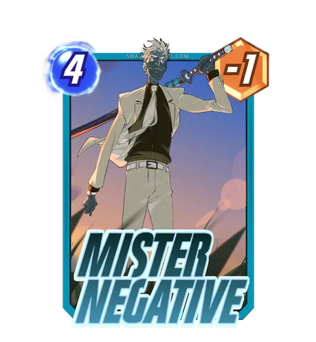 Mister Negative Luca Claretti variant