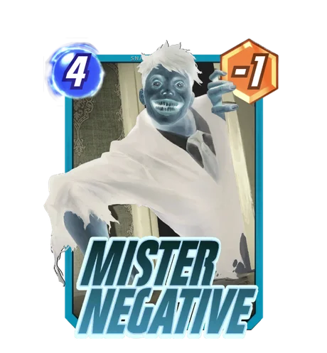 Mister Negative Zombie variant