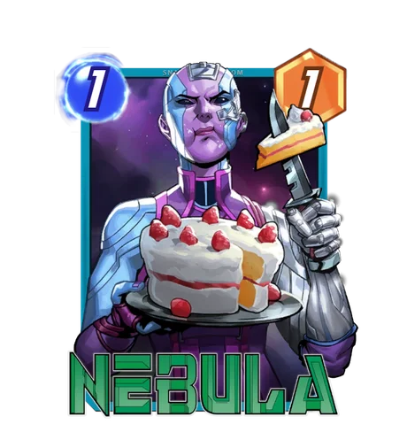 Nebula Food Fight variant