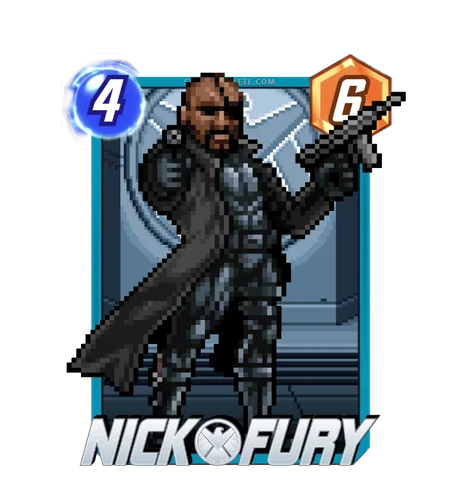 Nick Fury Pixel variant