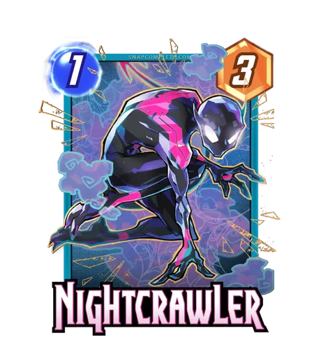 Nightcrawler Rose Besch variant